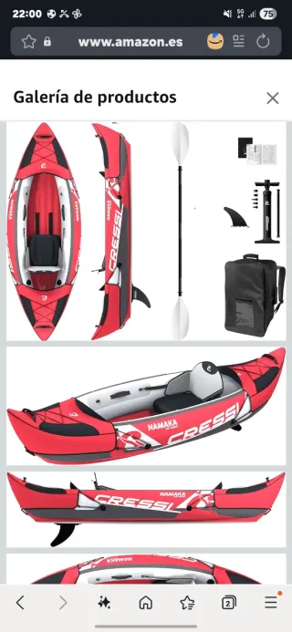 Kayak hinchable Cressi Namaka