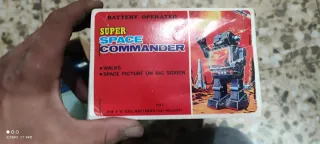 Robot Juguete Antiguo Caja Original