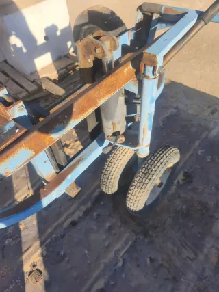 Transpaleta de obra