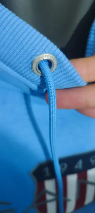 Gant Sweatshirt Hoodie Azul Tamanho M