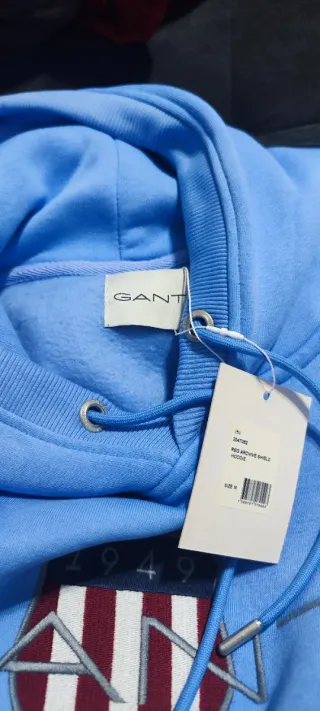 Gant Sweatshirt Hoodie Azul Tamanho M