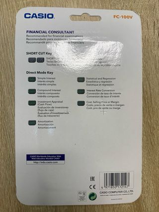 Calculadora FC-100V !!! OFERTA!!