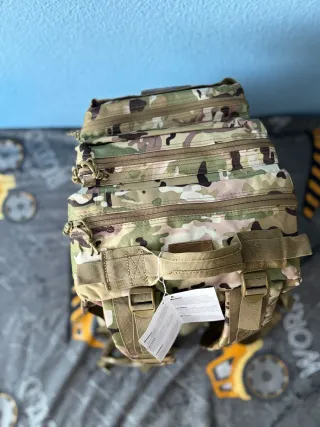 Mochila Táctica Militar Camuflaje 45L mdi 45x30x33