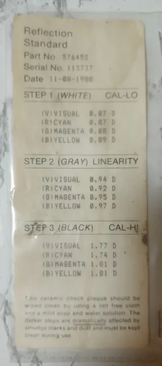 Antiguo Densitómetro,  Kodak Modelo 2.