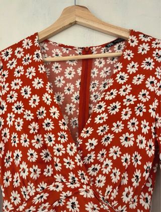 Mono corto Zara estampado floral