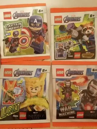 Miniaturas Lego Marvel
