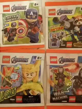Miniaturas Lego Marvel