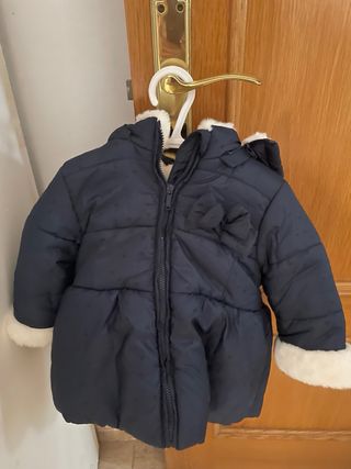 Chaqueta infantil azul marino