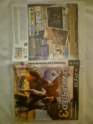 Colección Uncharted 1, 2 y 3 Lote PS3