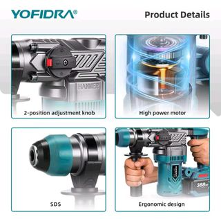 Taladro Martillo Impacto 21v