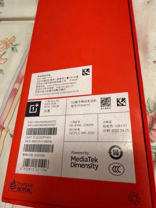 OnePlus 10R 5G 256GB 8GB RAM