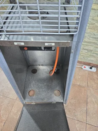 Chimenea terraza exterior