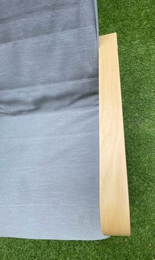 Sillón ARSUNDA madera y  gris de IKEA