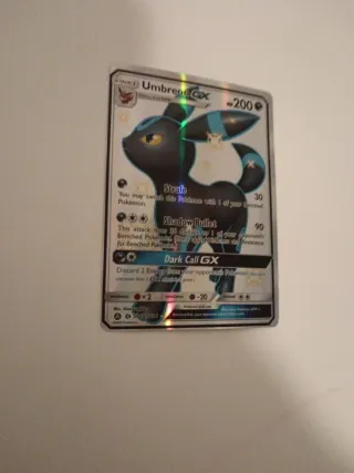 Carta Pokémon Umbreon GX