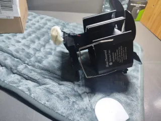 Ventilador Estufa Chimenea Negro