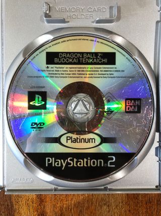 DragonBall Budokai Tenkaichi ps2 platinum