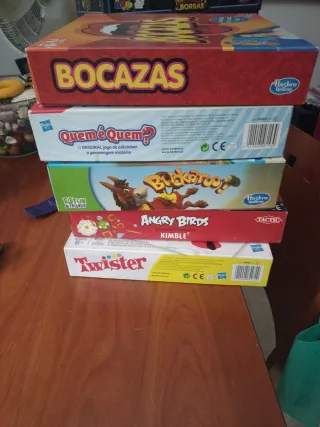 Lote 5 Juegos de Mesa Hasbro