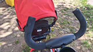 Triciclo passeggino rosso