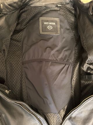 Chaqueta Harley Davidson Cuero Moto Talla L