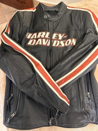 Chaqueta Harley Davidson Cuero Moto Talla L