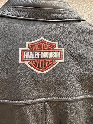 Chaqueta Harley Davidson Cuero Moto Talla L