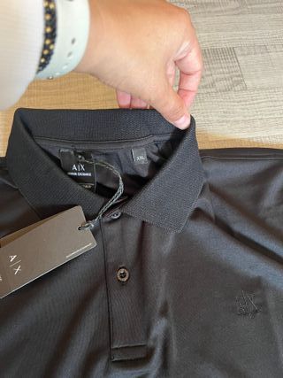 Polo Armani Exchange AX Negro