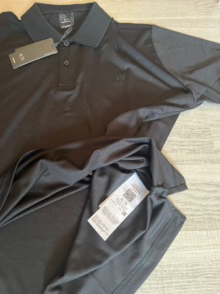 Polo Armani Exchange AX Negro