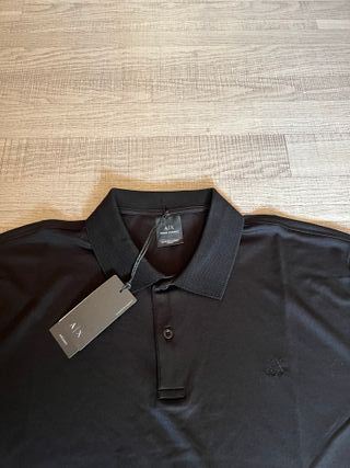Polo Armani Exchange AX Negro