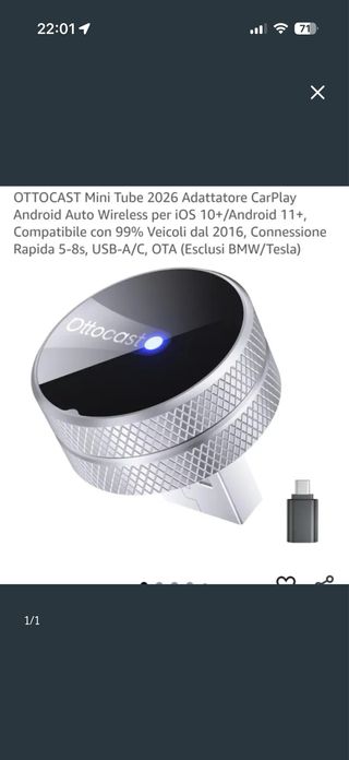 Adaptador Ottocast Mini atube 2026