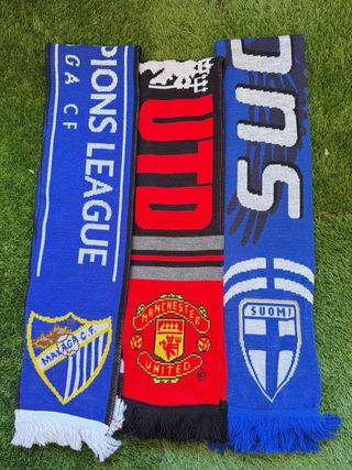 Bufandas de fútbol (varios equipos)