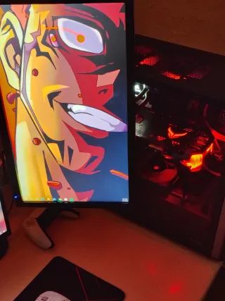 PC Gamer AMD+Monitor Acer vga y su adaptador HDMI