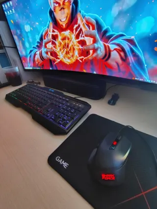 PC Gamer AMD+Monitor Acer vga y su adaptador HDMI