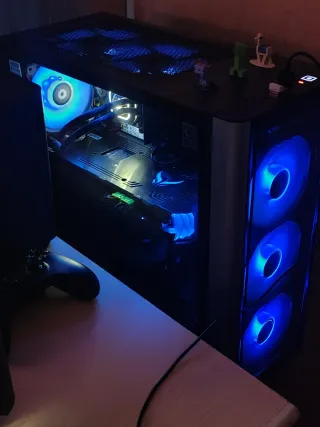 PC Gamer AMD+Monitor Acer vga y su adaptador HDMI