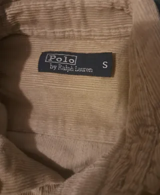 Camisa Pana Niño Ralph Lauren Marrón Talla S