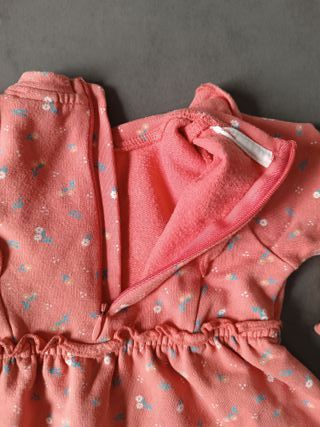 Vestido bebé manga larga. 3-6 meses. Street Monkey