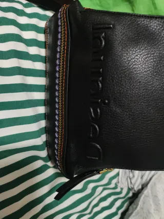 Bolso Mochila Desigual Negro Multicolor