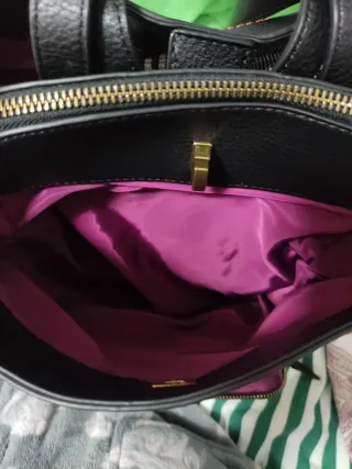 Bolso Mochila Desigual Negro Multicolor