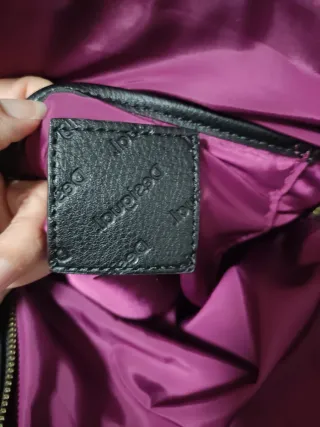 Bolso Mochila Desigual Negro Multicolor