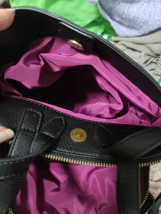 Bolso Mochila Desigual Negro Multicolor