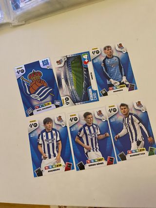 Cromos Real Sociedad Adrenalyn 25-26