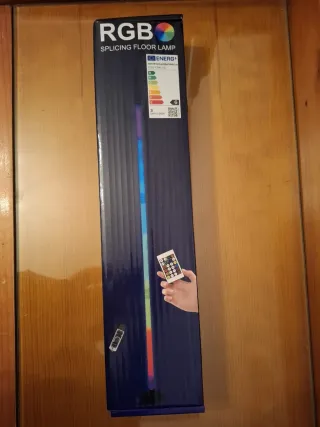 Lámpara de pie LED 120cm Multicolor