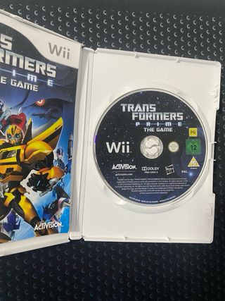 Wii Transformers Prime The Game