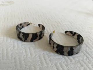 2 Coppie orecchini eleganti da donna