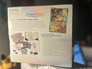 Caja Entrenador Élite Pokémon Evoluciones Prismáti