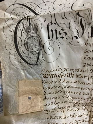 Manuscrito Antiguo Inglés 1770