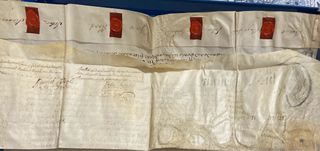 Manuscrito Antiguo Inglés 1770