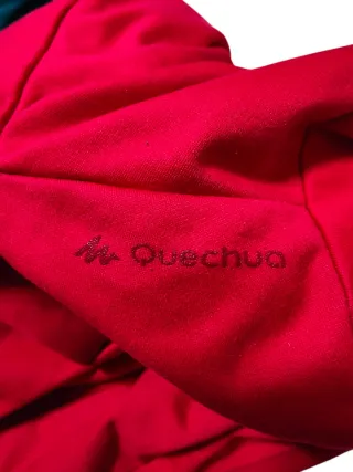 QUECHUA set 2 felpe sportive dolcevita donna tg. S