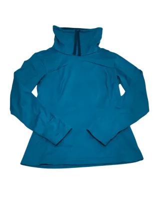 QUECHUA set 2 felpe sportive dolcevita donna tg. S