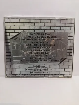 Baron Rojo Live Santiago 2001 Bootleg