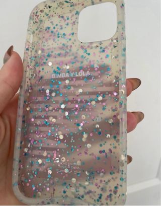 Funda iPhone 12 Bimba y Lola Glitter